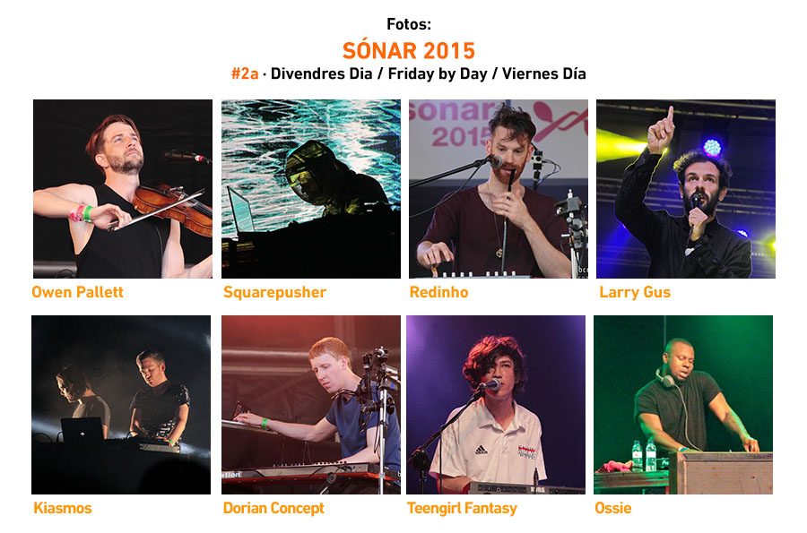 Sonar 2015 #2 · Friday by Day